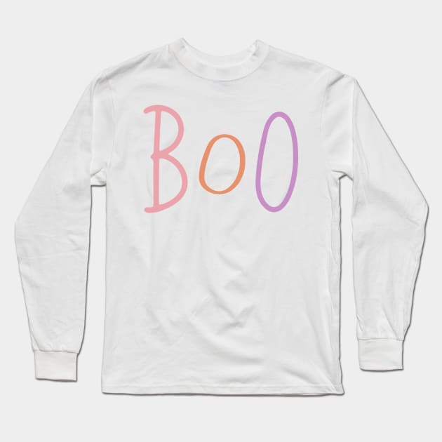 Boo 4 Long Sleeve T-Shirt by littlemoondance